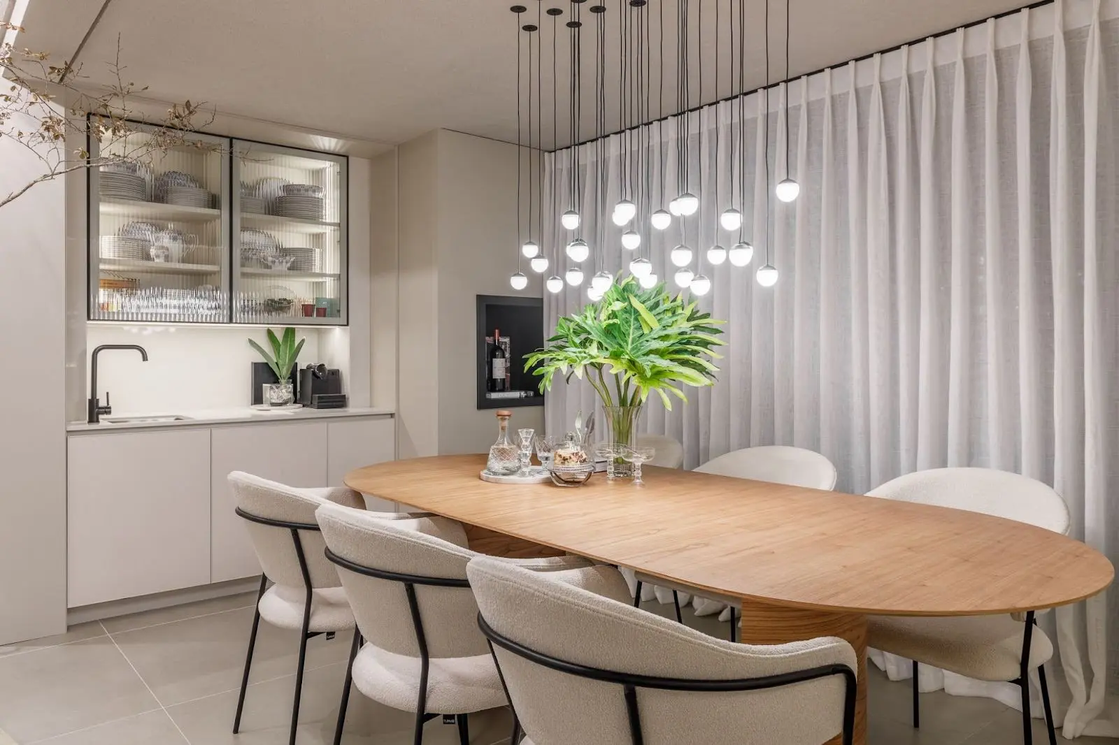 um projeto cozinha integrada com sala Evivva